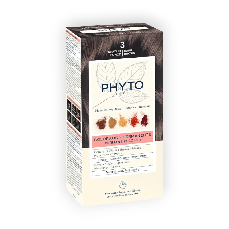 PHYTO COLOR DARK BROWN 3