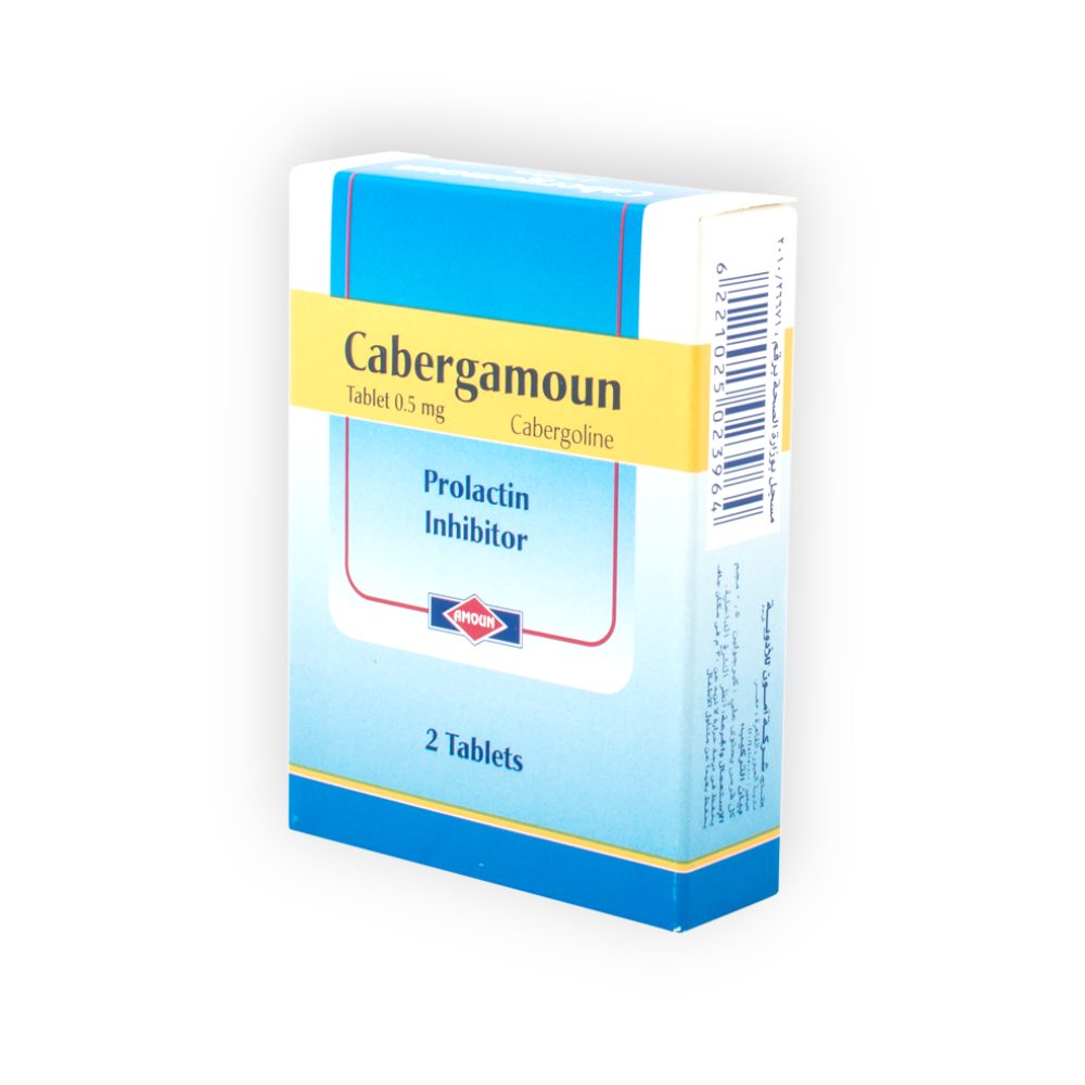 CABERGAMON 0.5 MG 2 TABLET