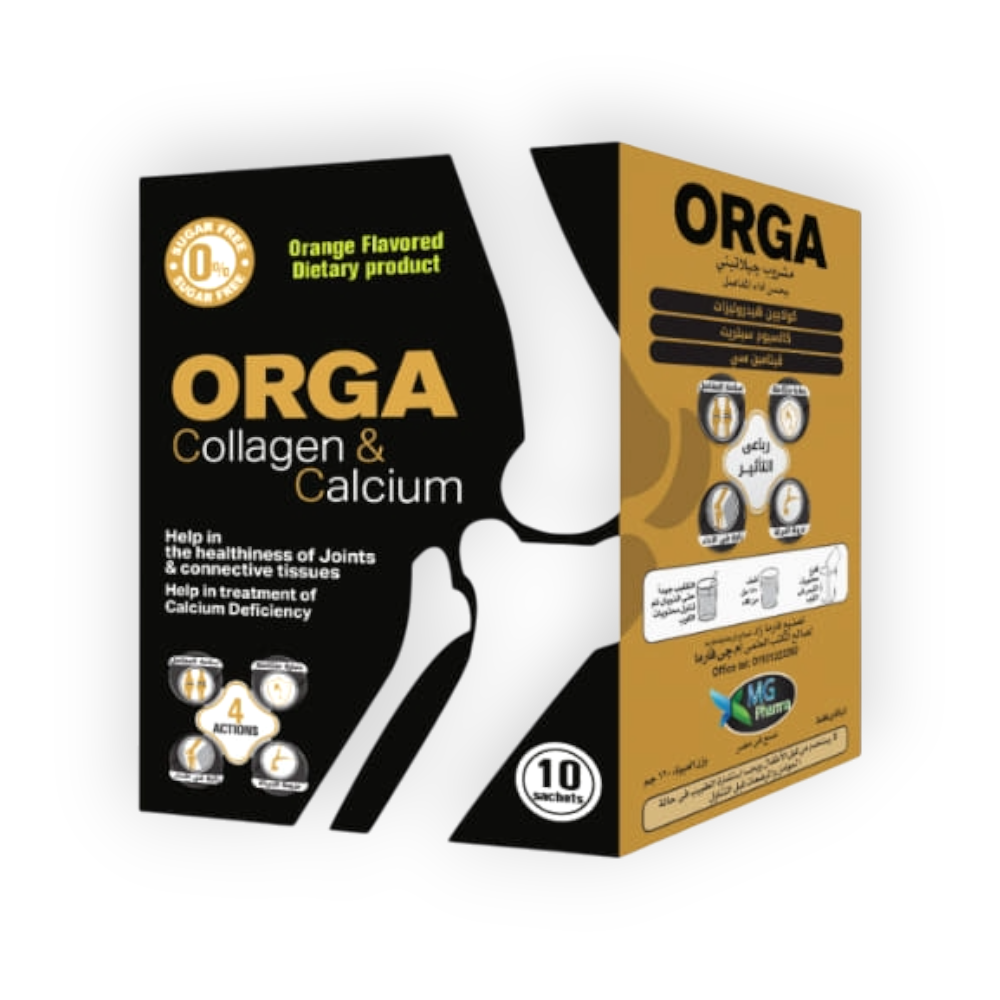 ORGA COLLAGEN&CALCIUM 10 SACHETS