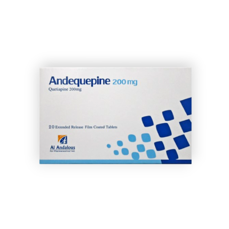 ANDEQUEPINE 200 MG 20 TABLET