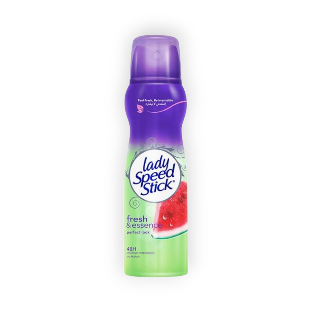 LADY SPEED STICK FRESH&ESSENCE SPRAY 150ML بالبطيخ