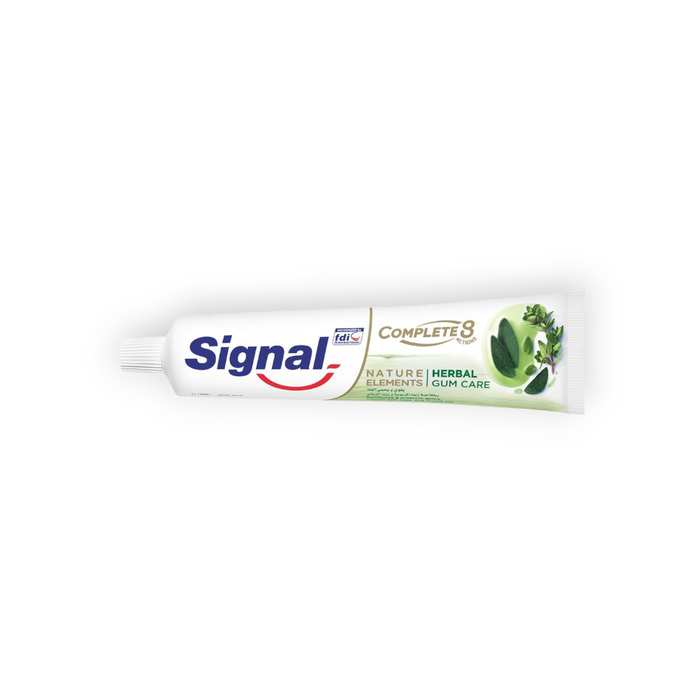 SIGNAL COMPLETE 8 NATURE.ELEM HERBAL GUM CARE100ML