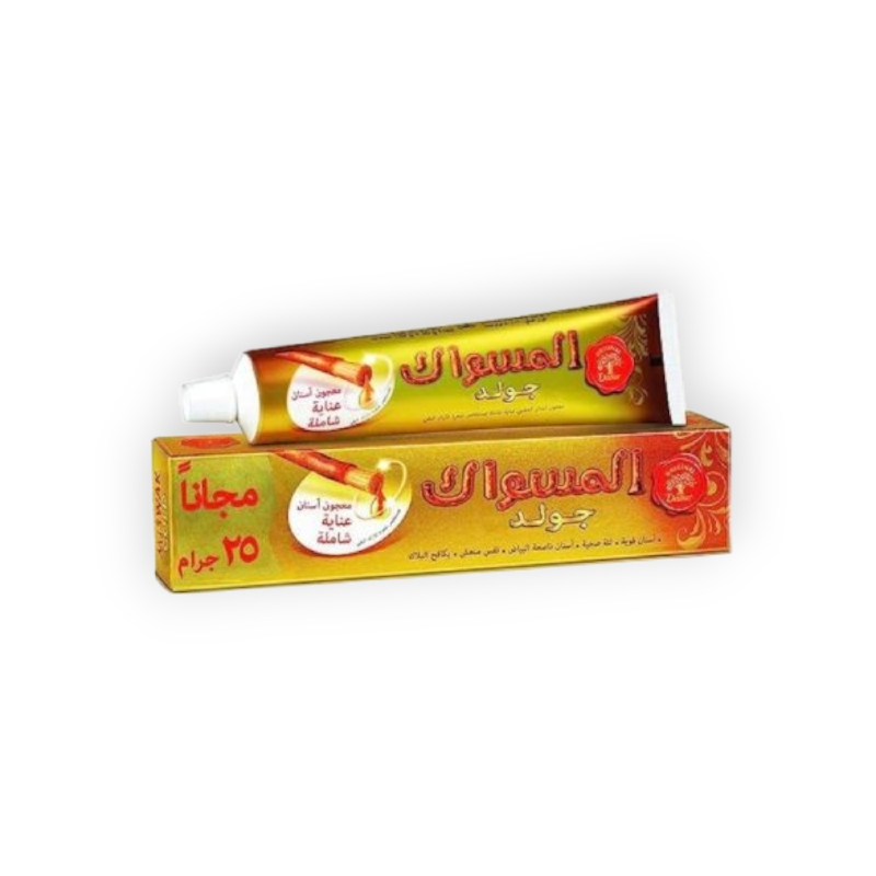 DABUR AL MISWAK GOLD TOOTHPASTE 50ML +25G FREE