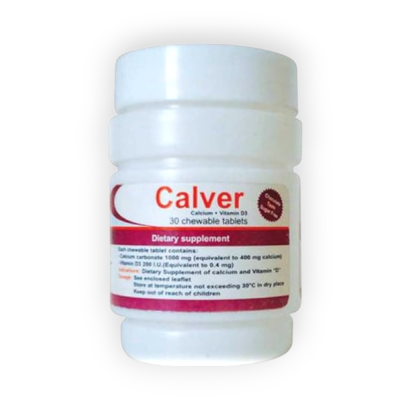 CALVER 30 CHEWABLE TABLET