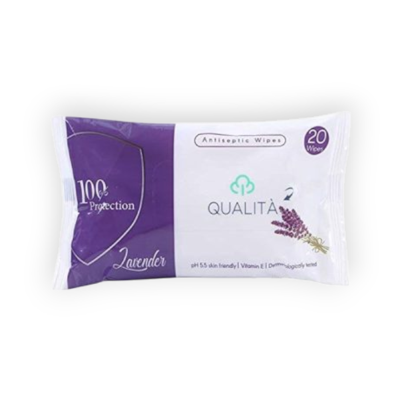 QUALITA WIPES LEVANDER 20 WIPES 182