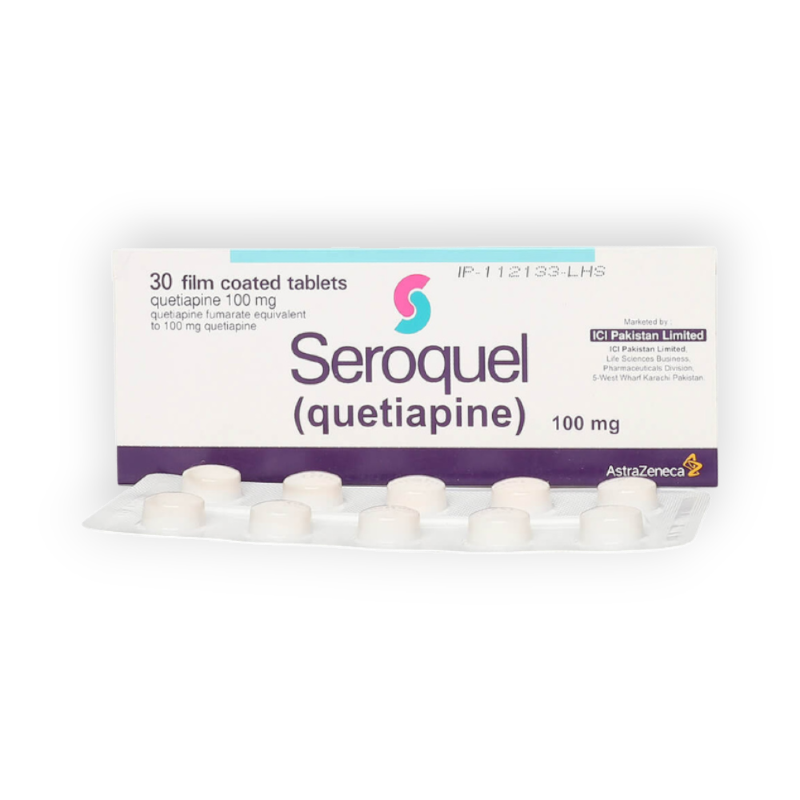 SEROQUEL 100MG 30TABLET
