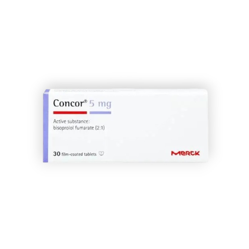 CONCOR 5 MG 30 TABLET
