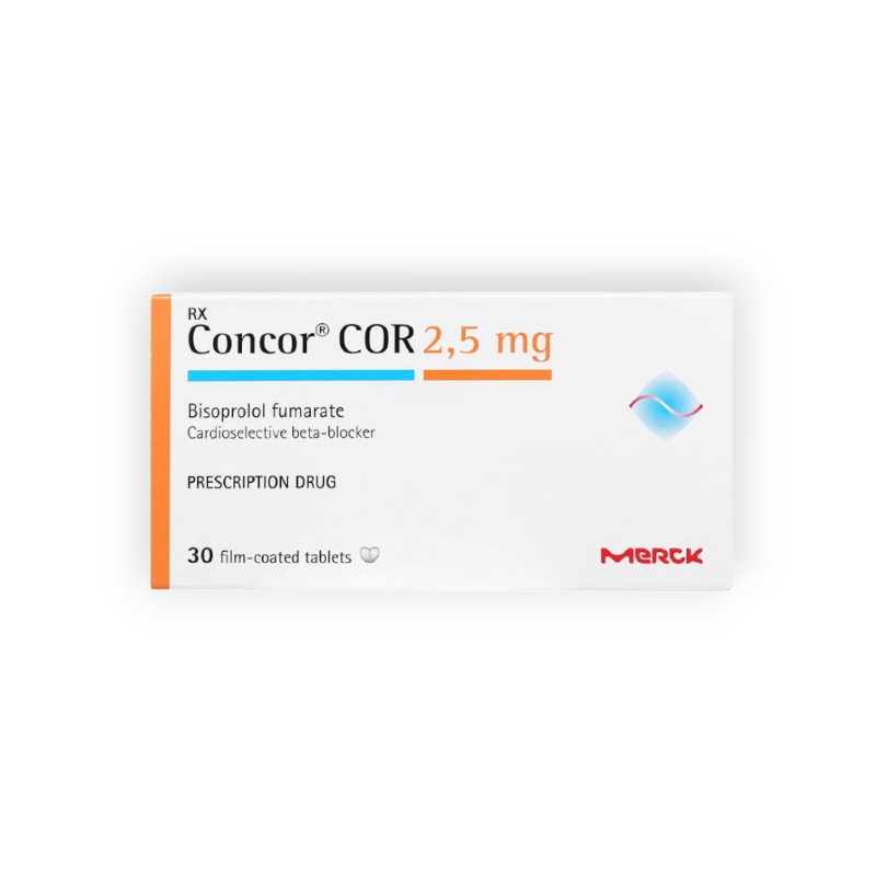 CONCOR  2.5 MG 30 TABLET