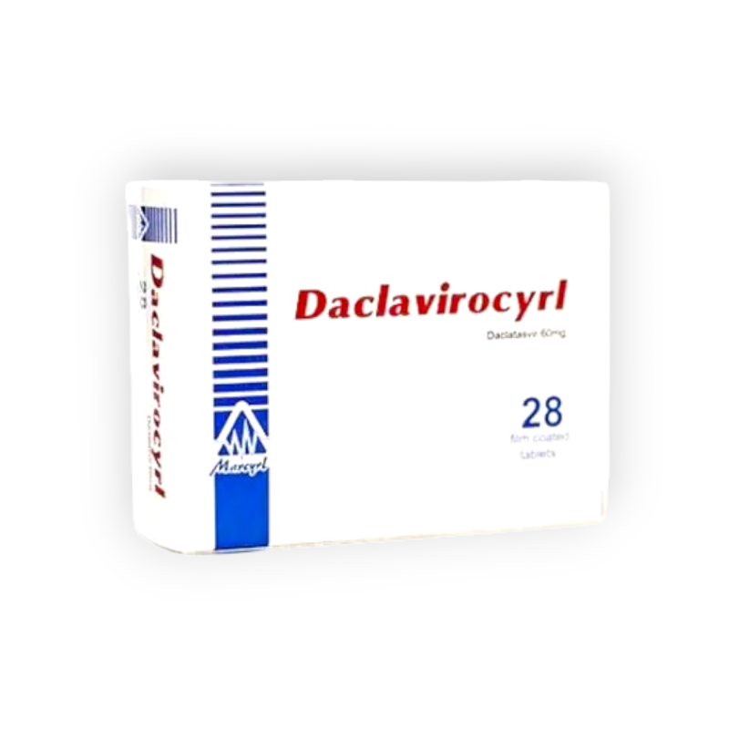 DACLAVIROCYRL 60 MG 28 TAB