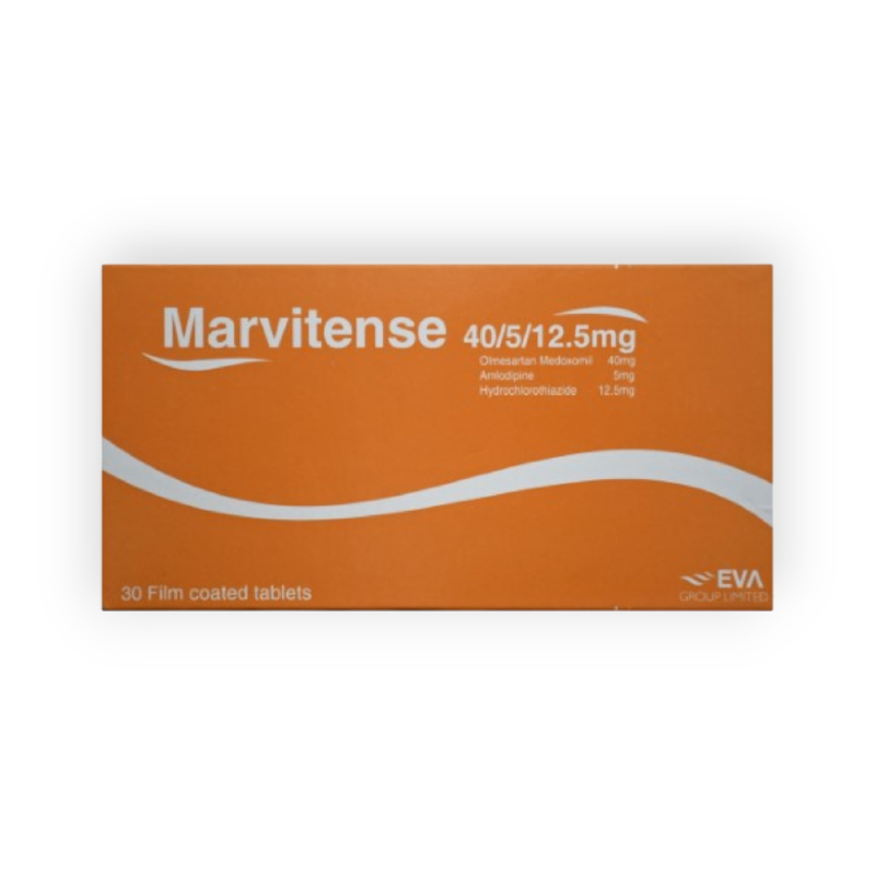 MARVITENSE 40/5/12.5 MG 30 TABLET