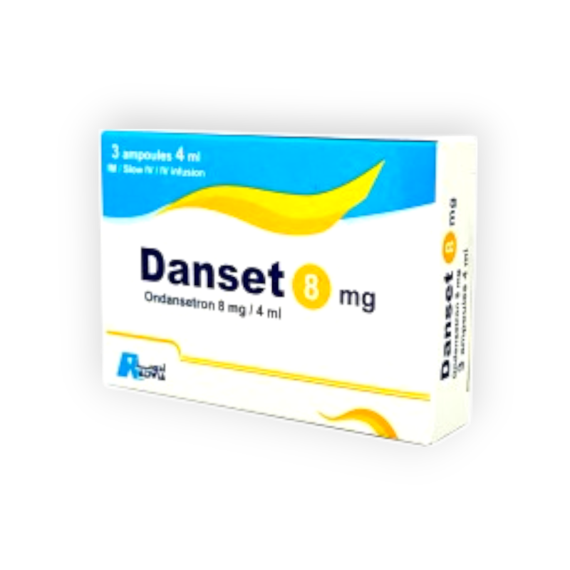 DANSET 8 MG 3 AMPULES