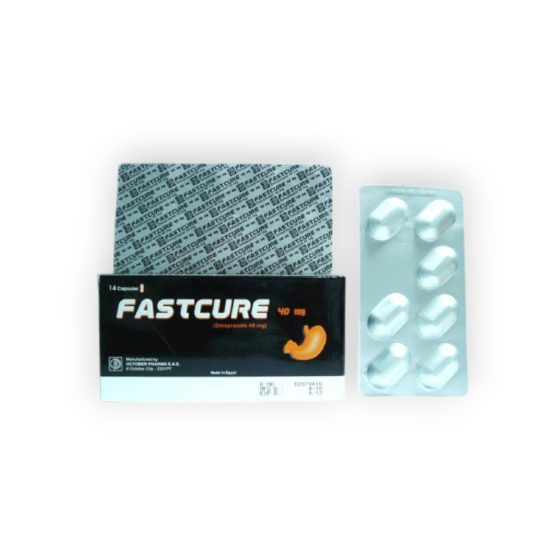 FASTCURE 40 MG 14 CAPSULES