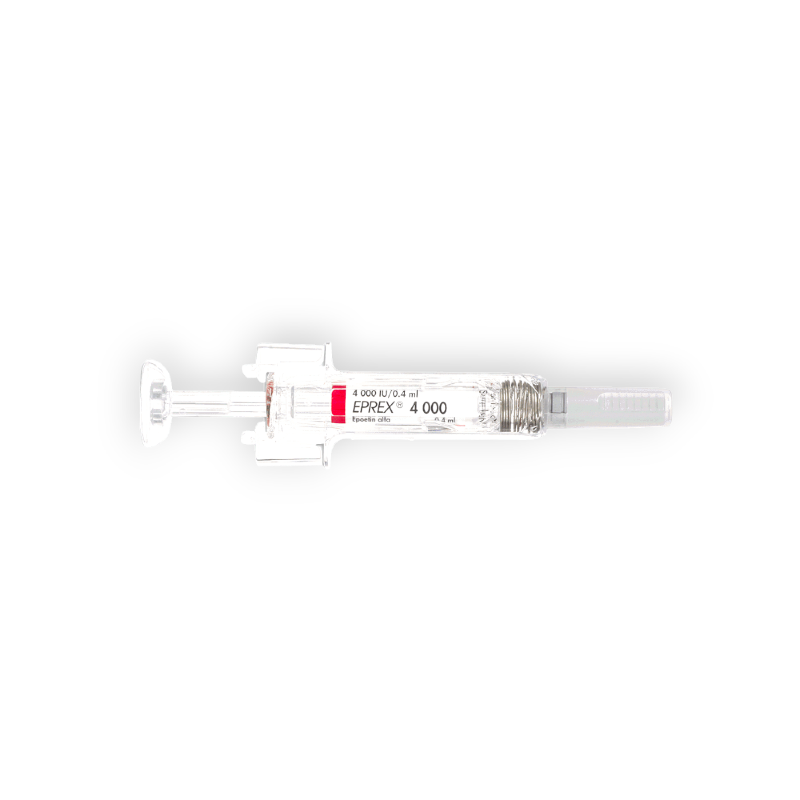 EPREX 4000 I.U 1 SYRINGS