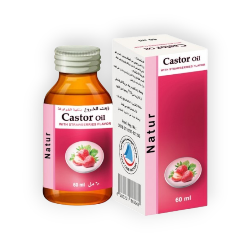 CASTOR OIL STRAWBERRY 60ML