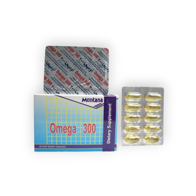 OMEGA 300 MG 20 CAPULES