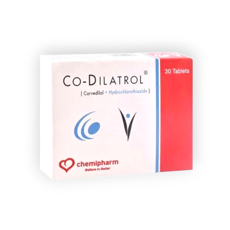 CO DILATROL 25 MG 30 TABLET