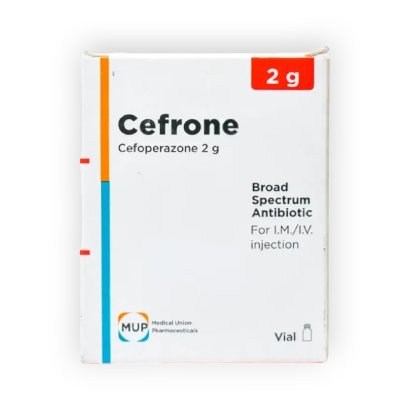 CEFRONE 2 GM I.M/I.V VIAL