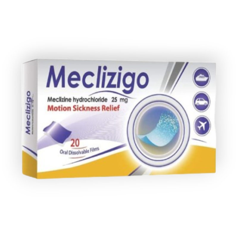 MECLIZIGO 25MG 20 ORAL FILMS