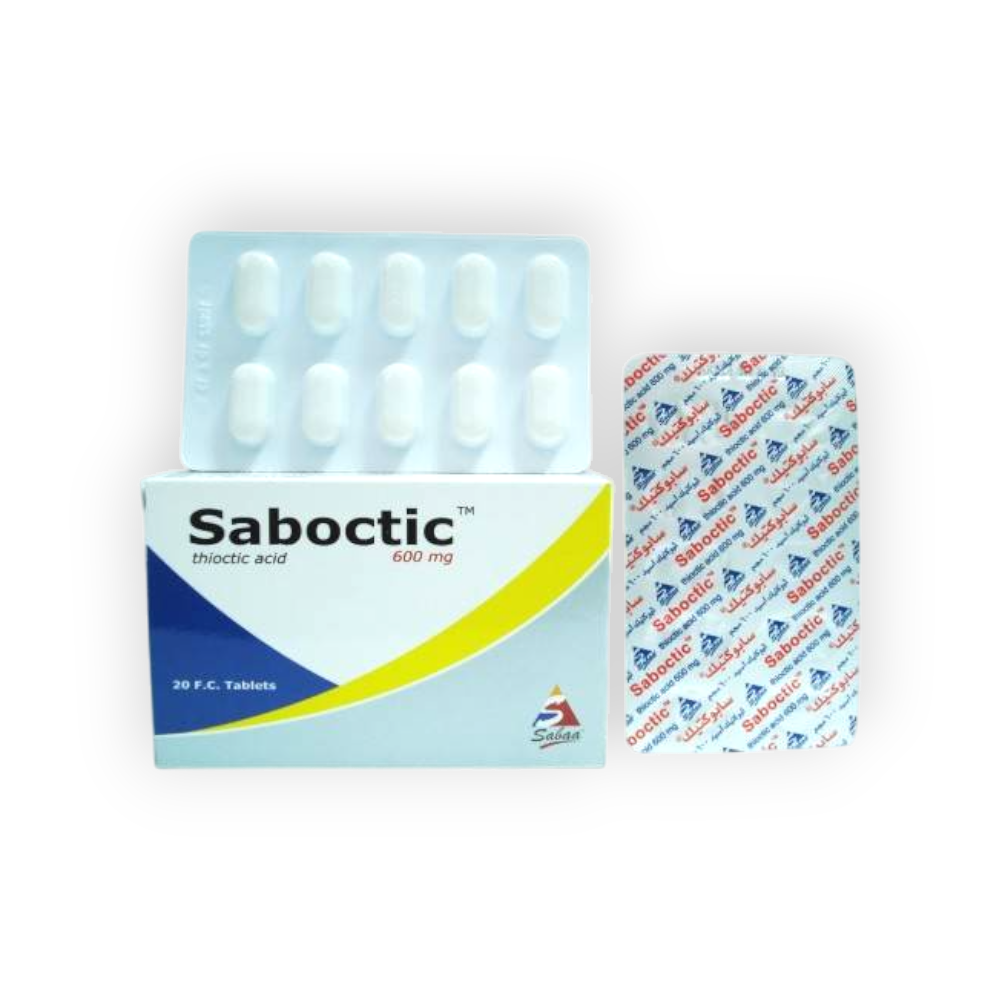 SABOCTIC 600 MG 20 TABLET