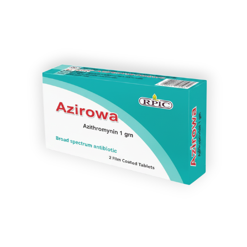 AZIROWA 1 GM 2 TABLET