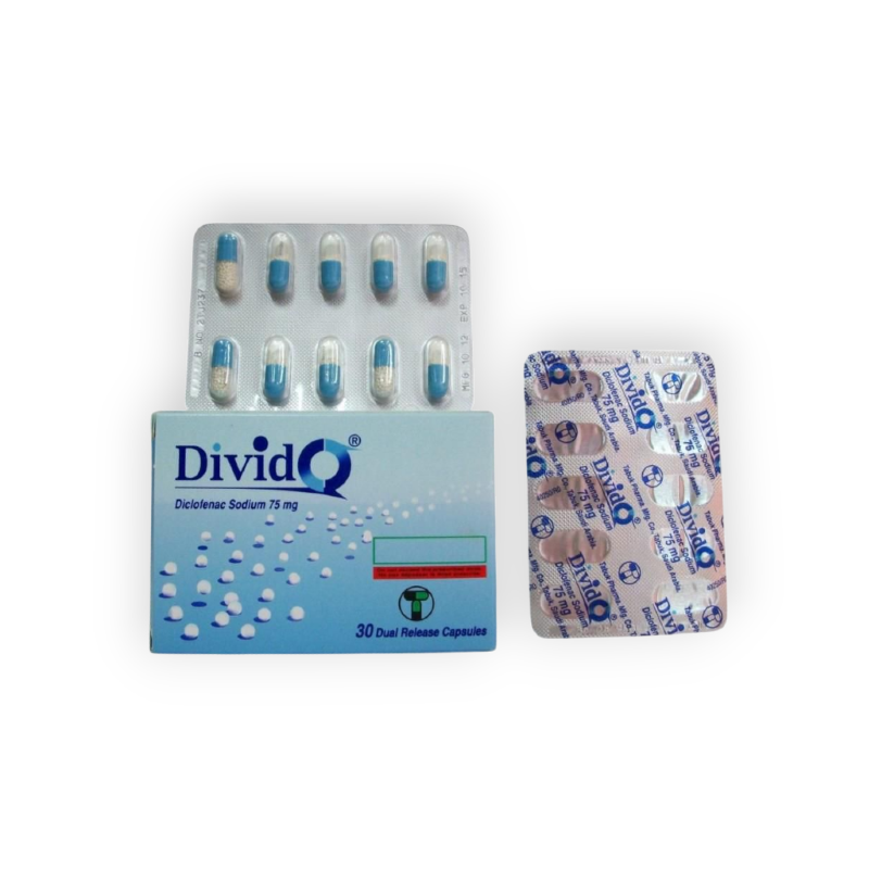 DIVIDO 75 MG 30 CAPSULES