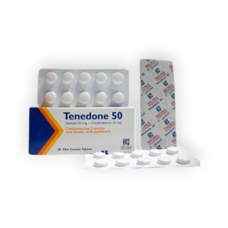 TENEDONE 50 MG 30 TABLET