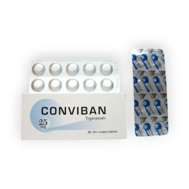 CONVIBAN 25 MG 30 TABLET