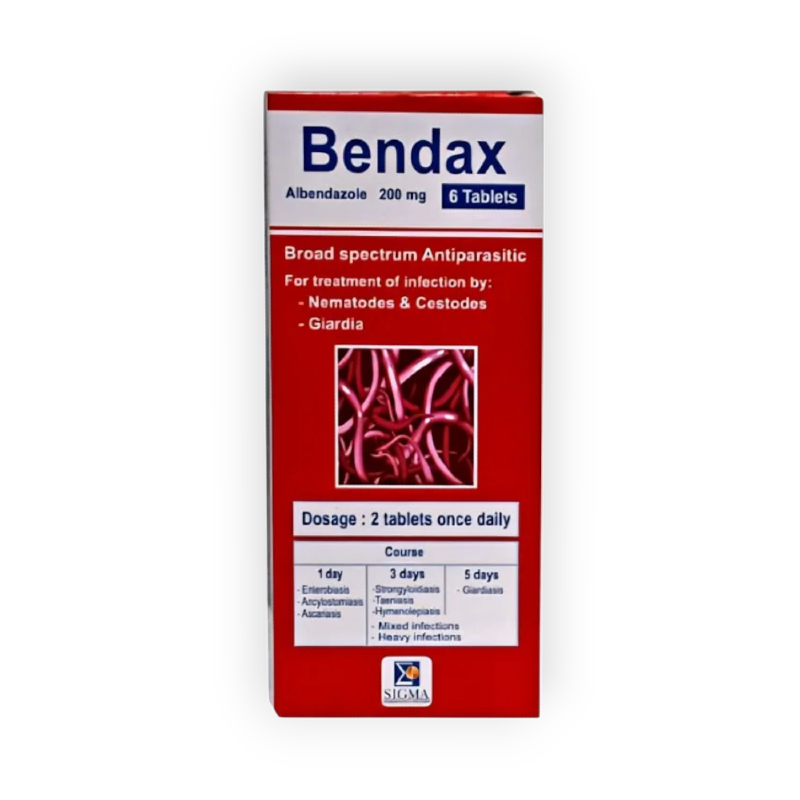 BENDAX 200 MG 6 TABLET