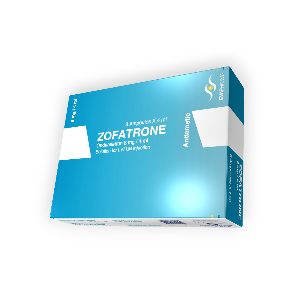 ZOFATRONE 8 MG 3 AMP