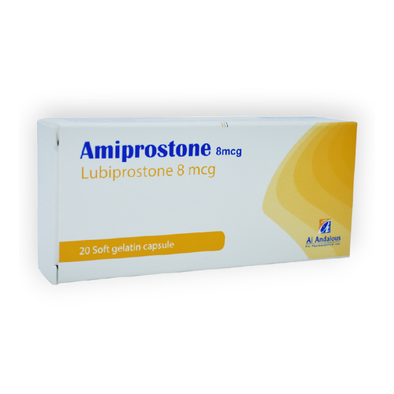 AMIPROSTONE 8 MCG 20 CAPSULES