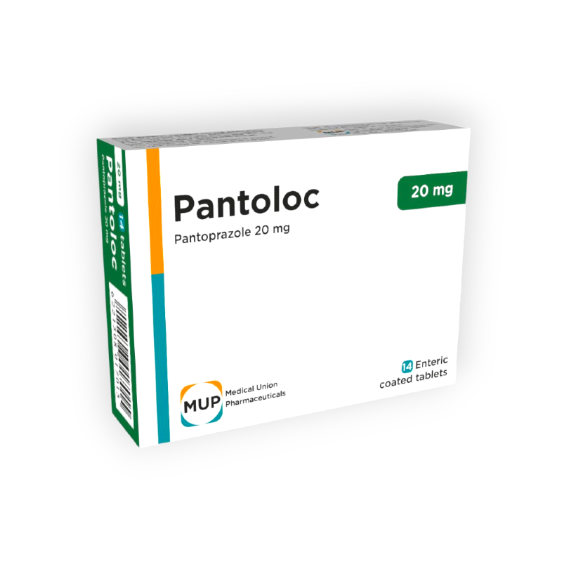 PANTOLOC 20 MG 14 TABLET