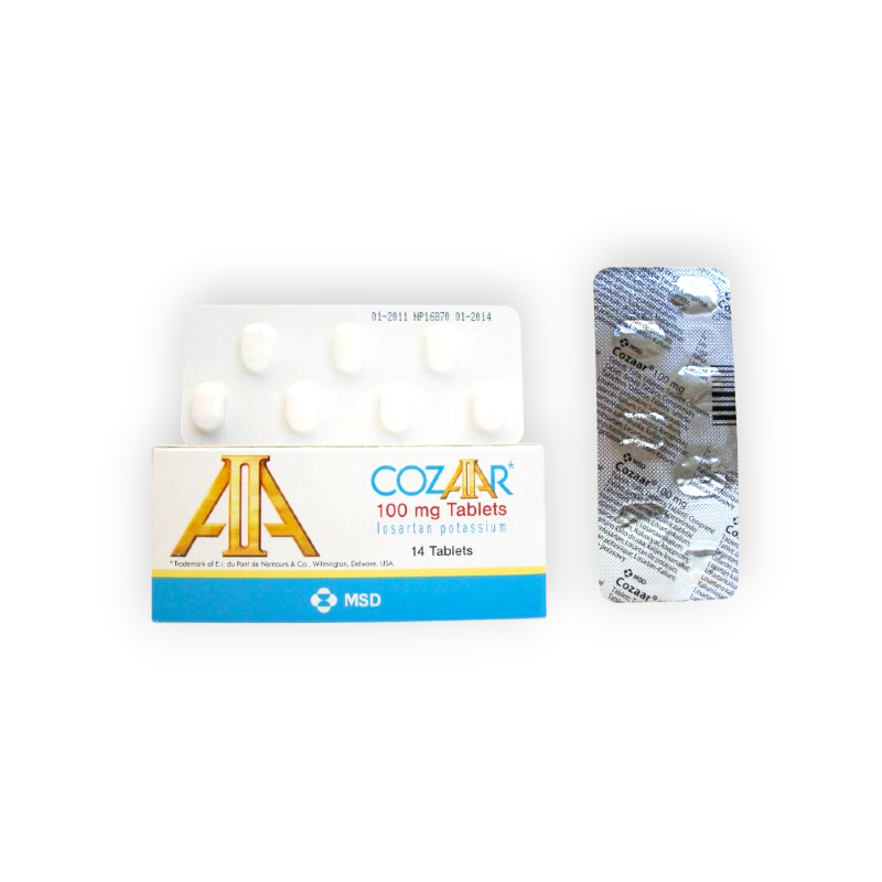 COZAAR  100 MG  14 TABLET
