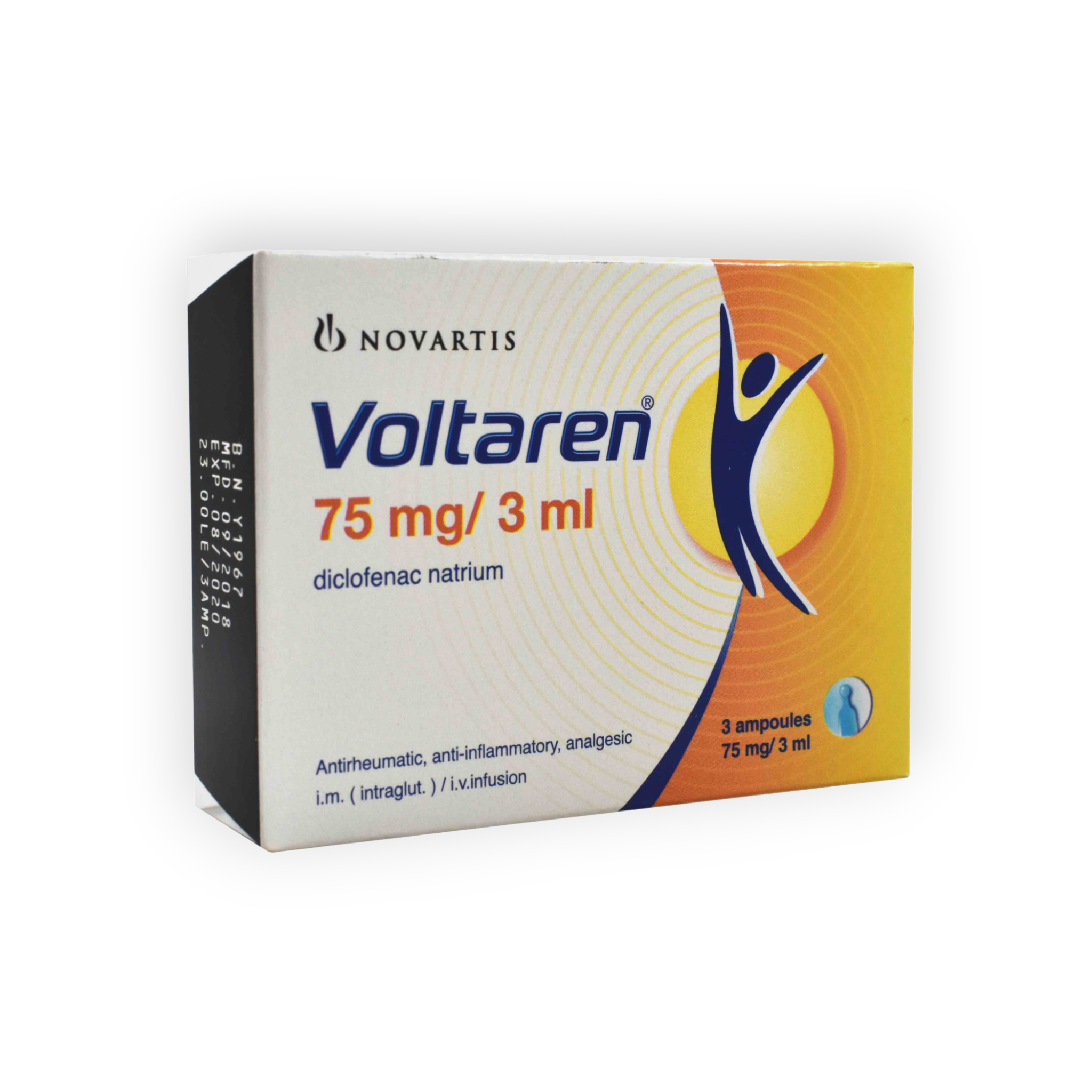 VOLTAREN 75 MG 3 AMPULES