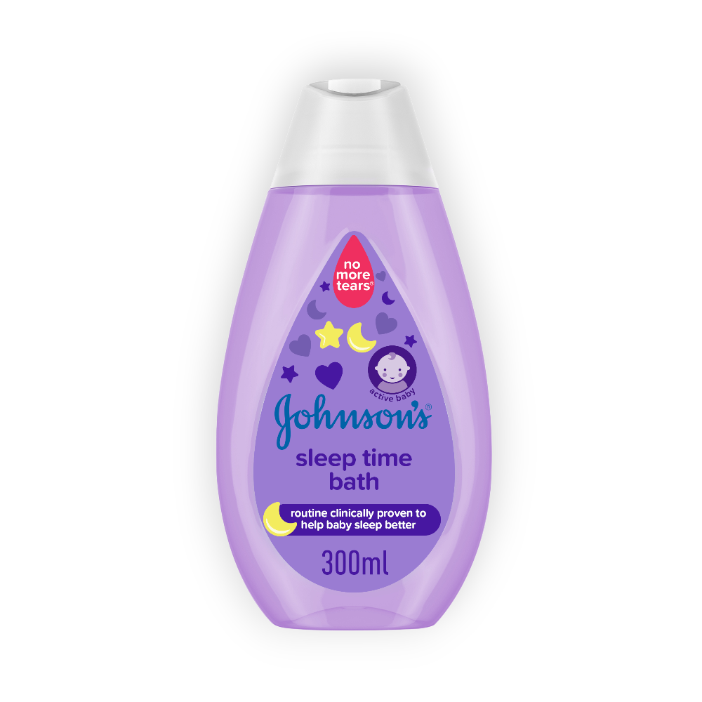 JOHNSONS SLEEP TIME BATH NEW 300ML