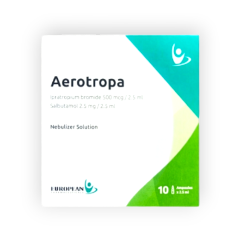 AEROTROPA 2.5mg/2.5ml 10 AMPULES