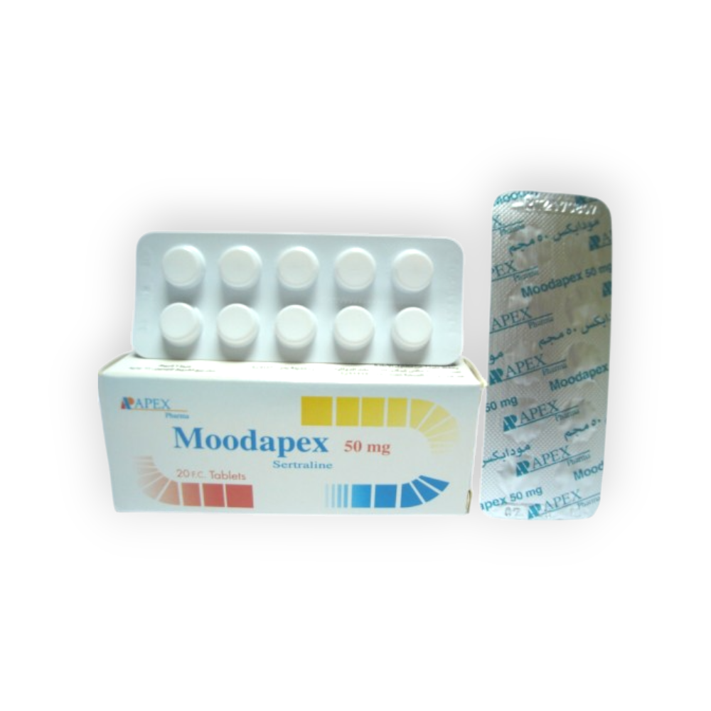 MOODAPEX 50 MG 30 TABLET