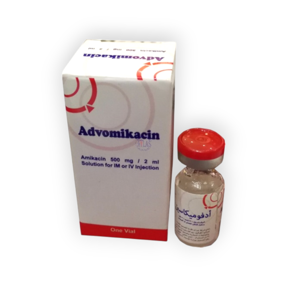 ADVOMIKACIN VIAL 500 MG 2 ML 