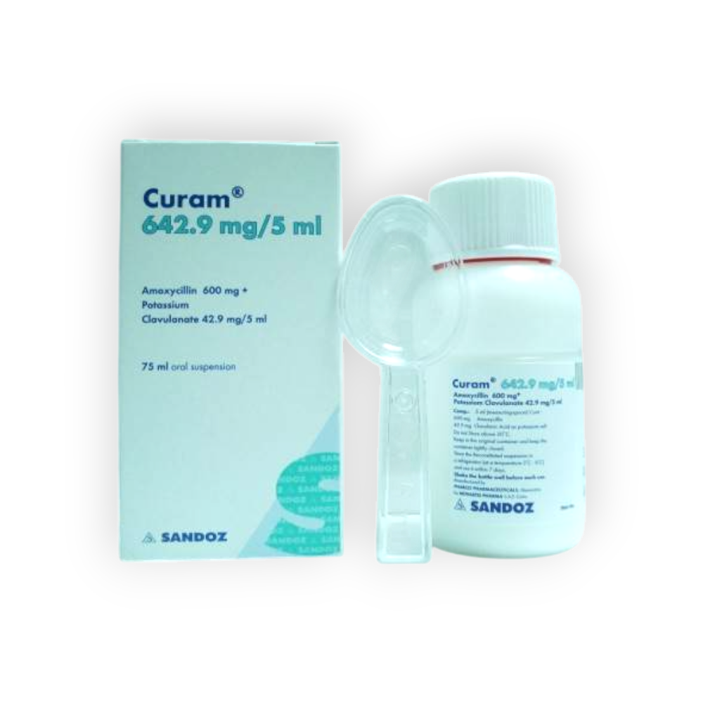CURAM  642 MG SUSPENSION 75 ML