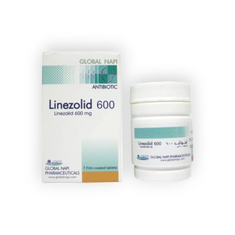 LINEZOLID 600 MG 7 TABLET