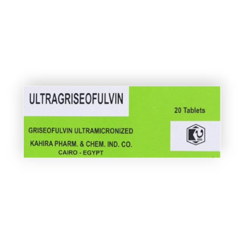 ULTRAGRISEOFULVIN 20 TABLET