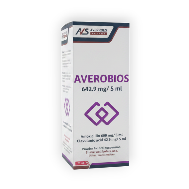 AVEROBIOS 642.9 MG 75 ML 