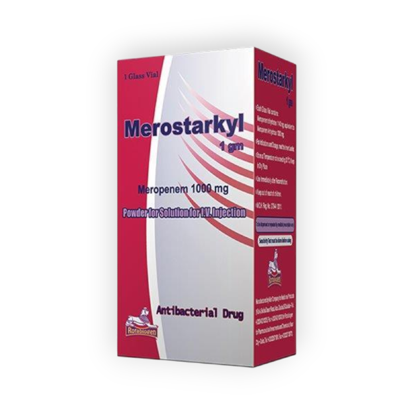 MEROSTARKYL 1 GM I.V 1 AMP