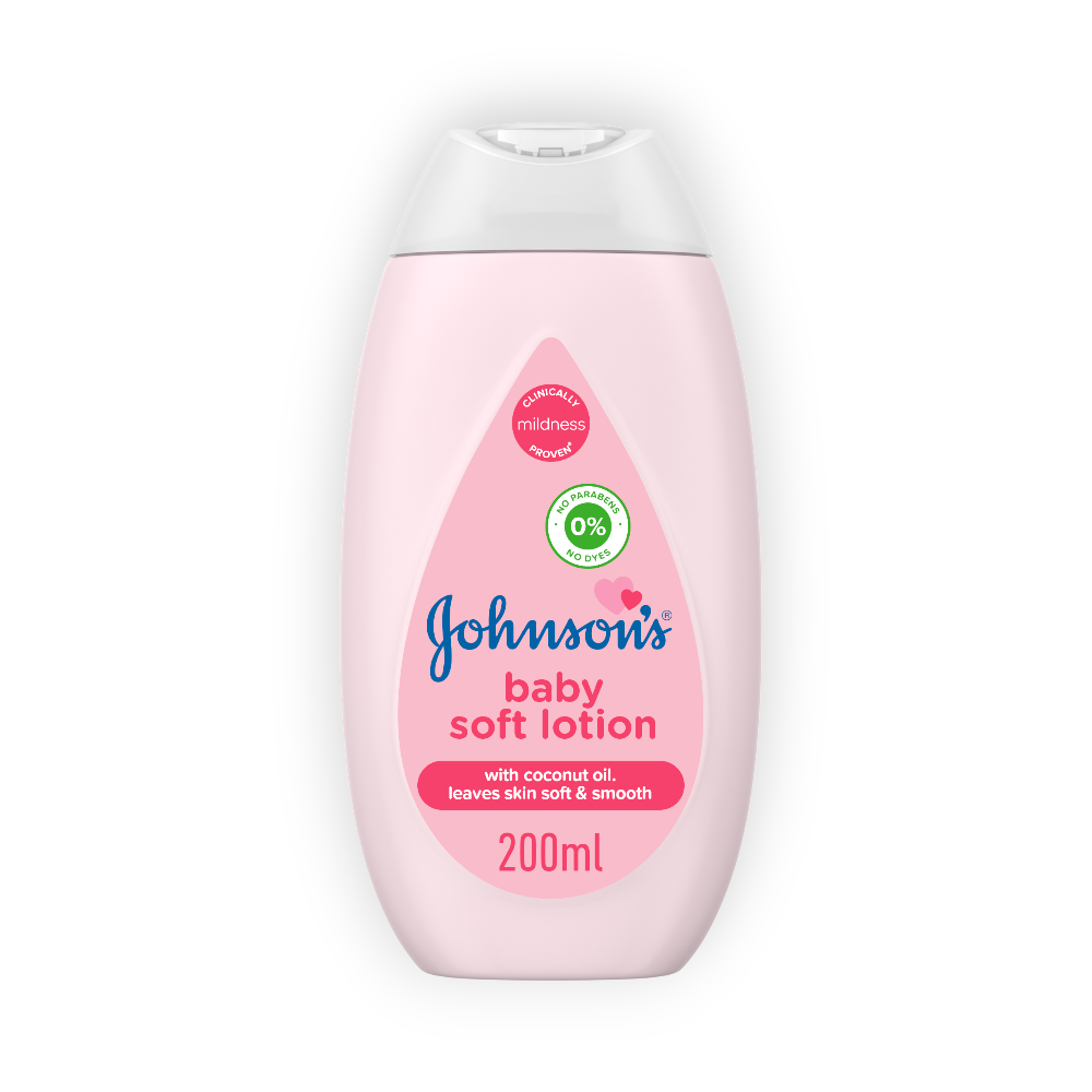 JOHNSONS BABY SOFT LOTION 200ML