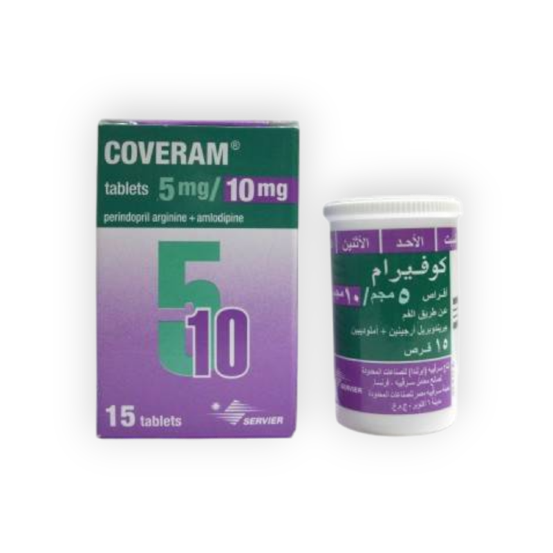 COVERAM 5 /10 MG 15 TABLET