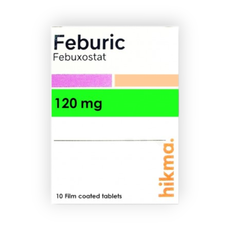 FEBURIC 120 MG 10 TABLET