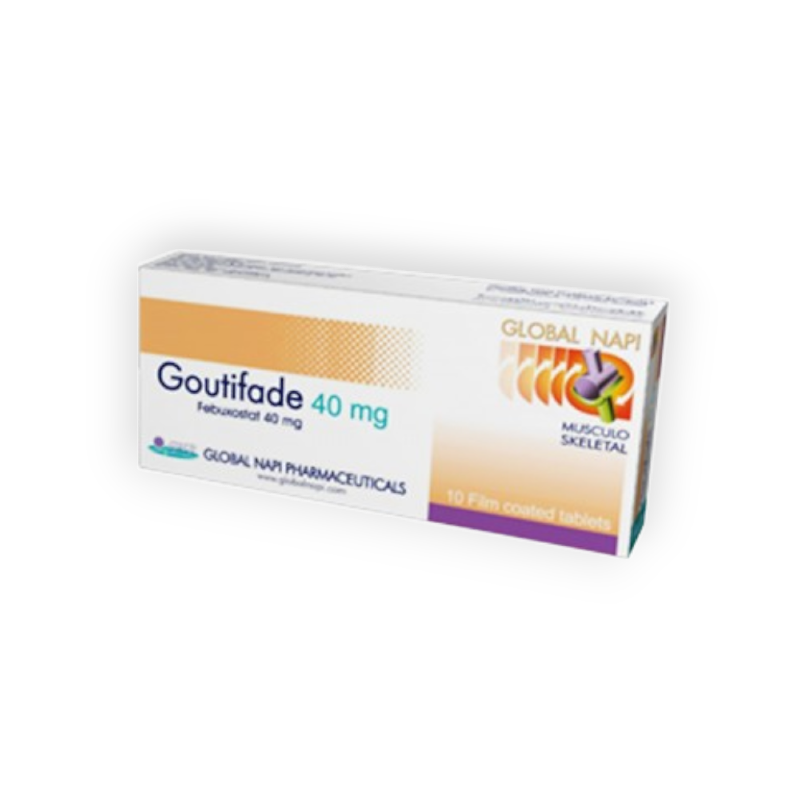 GOUTIFADE 40 MG 20 TABLET