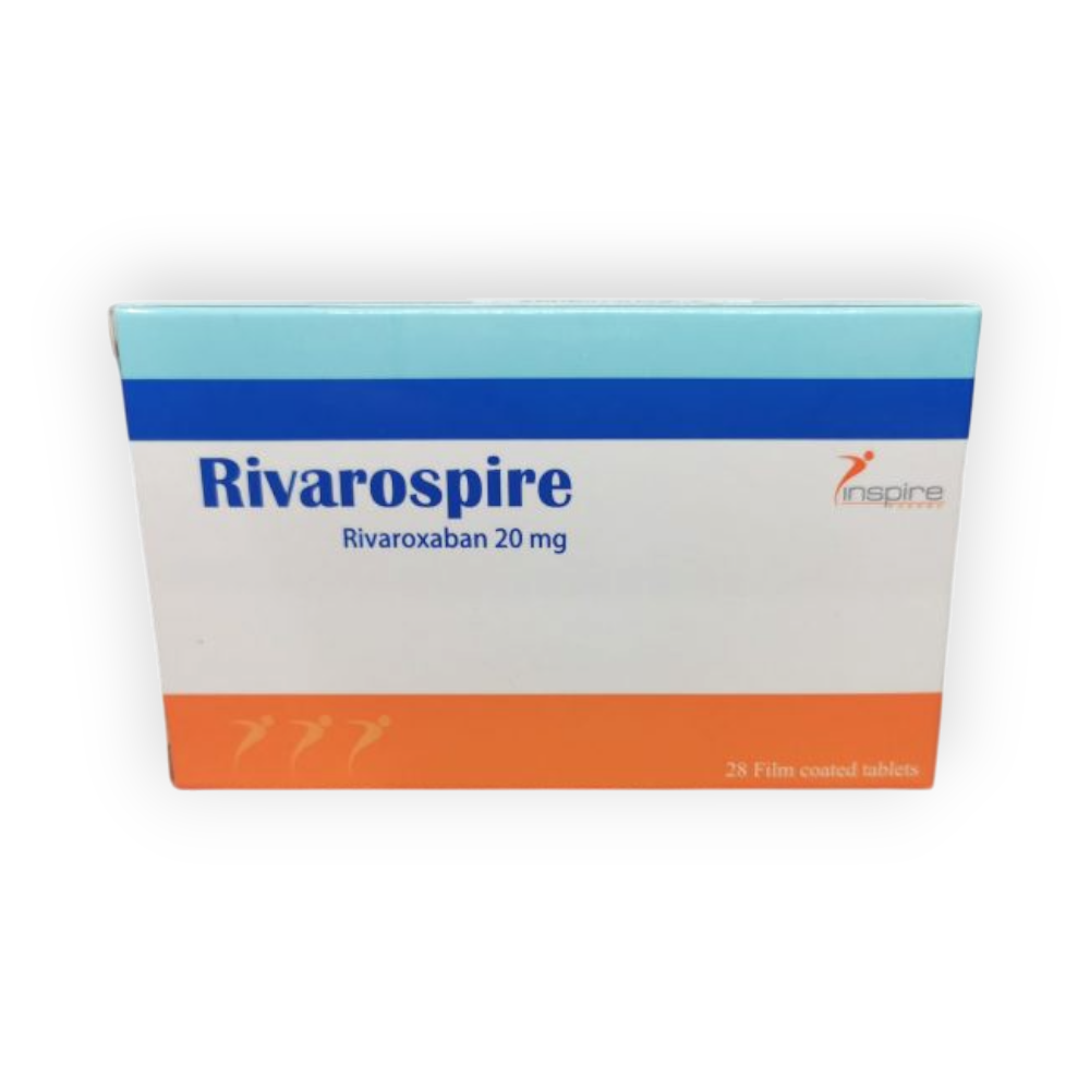 RIVAROSPIRE 20 MG 28 TABLET