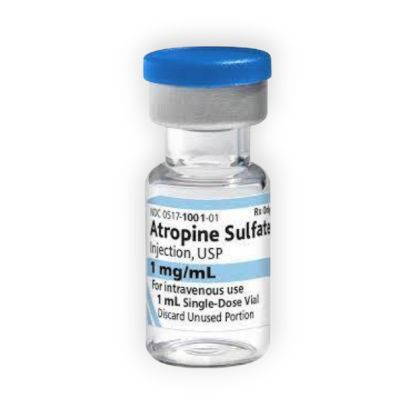 ATROPINE  SULPHATE  1 MG / 1 ML  25 AM