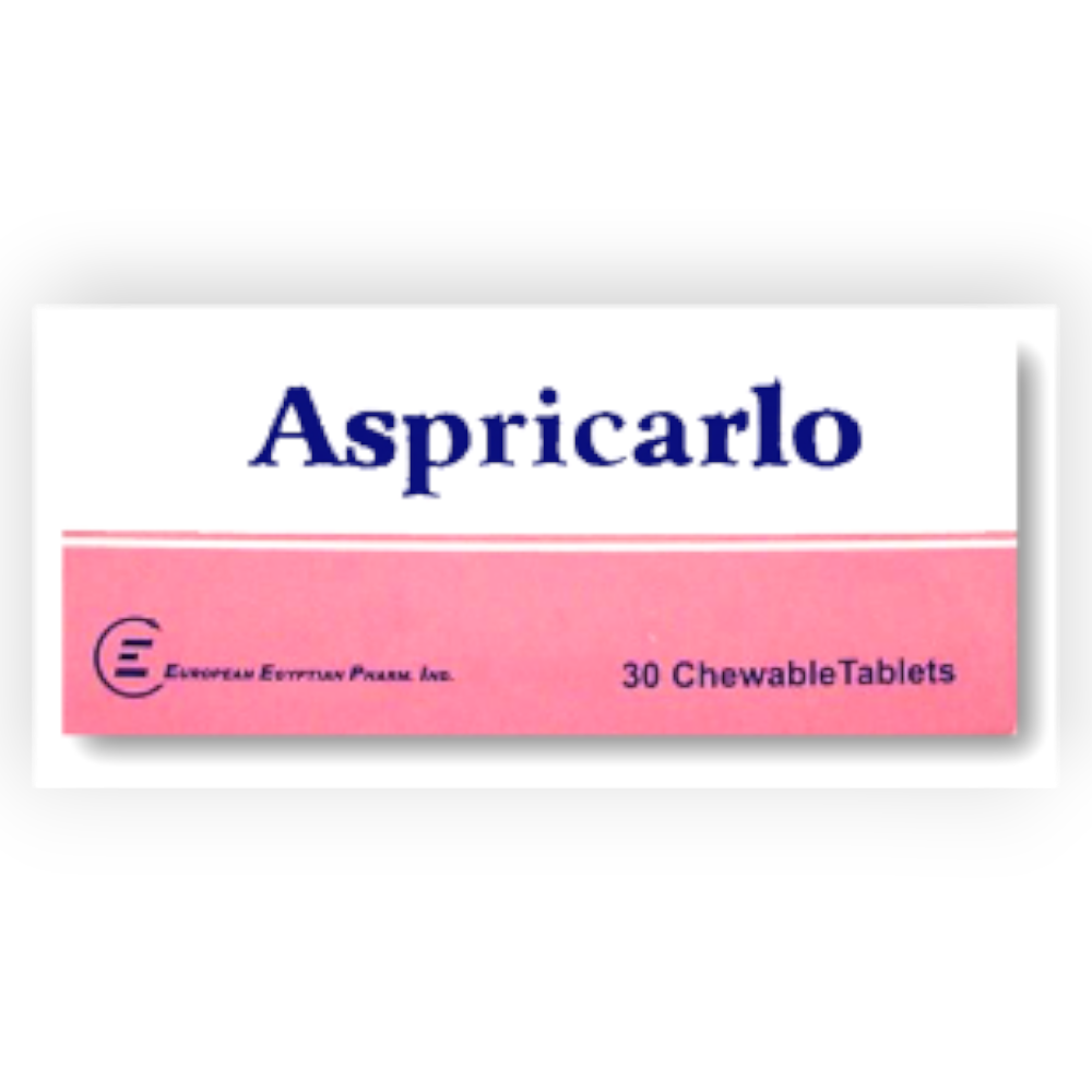 ASPRICARLO 30CHEW TABLETS