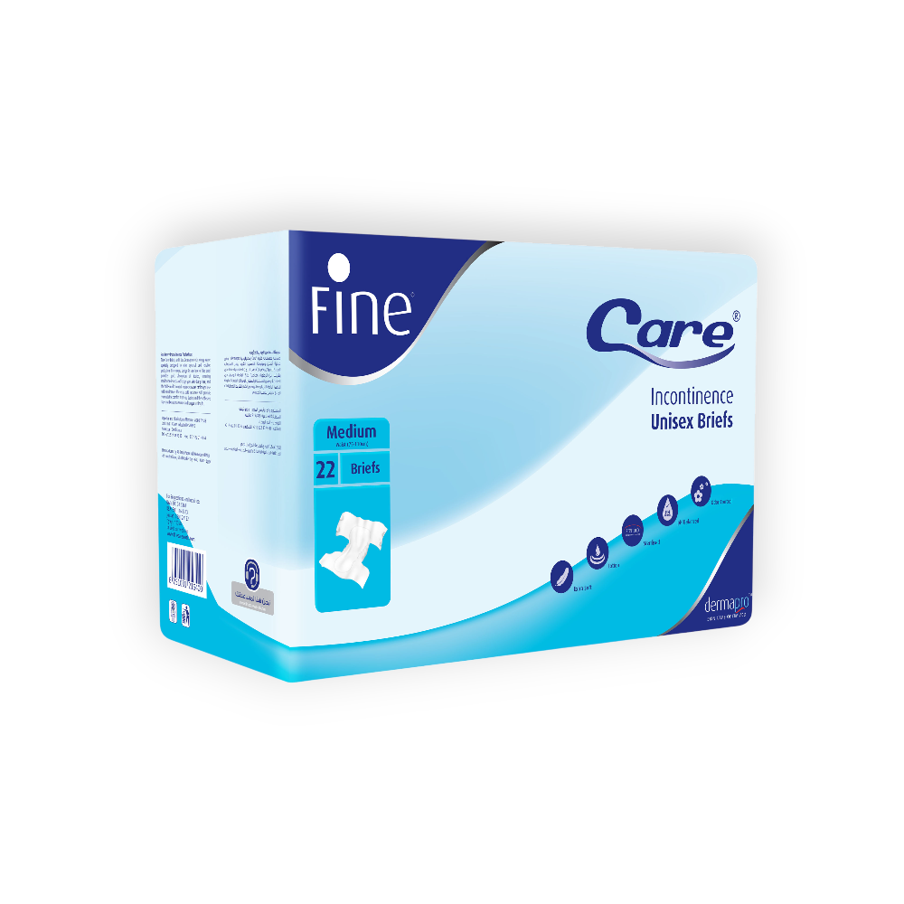 FINE CARE ADULT DIAPER MEDIUM 22 DIAPER